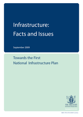 Facts and Issues: Towards a National Infrastructure Plan