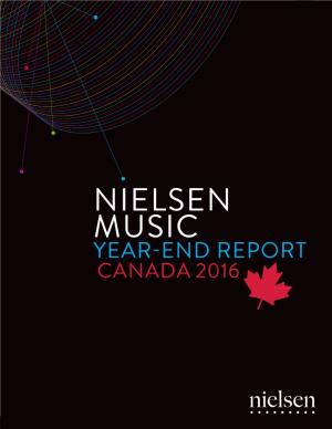 Nielsen Music Year-End Report Canada 2016