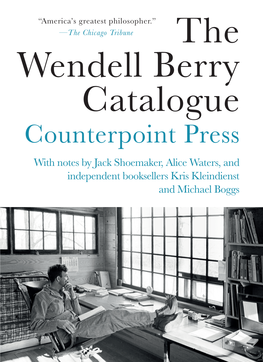 The Wendell Berry Catalogue