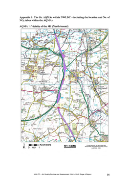 Air Quality Stage Four Report Appendices 2003