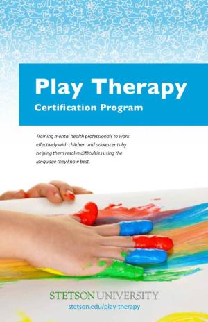 Play Therapy Certification Program