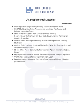 LPC Supplemental Materials