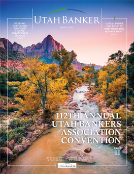 112TH ANNUAL UTAH BANKERS ASSOCIATION CONVENTION PAGE 11 OFFICIAL PUBLICATION of the UTAH BANKERS ASSOCIATION Huge Teams