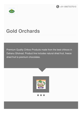 Gold Orchards