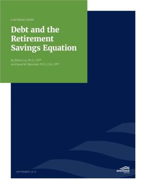 Debt and the Retirement Savings Equation