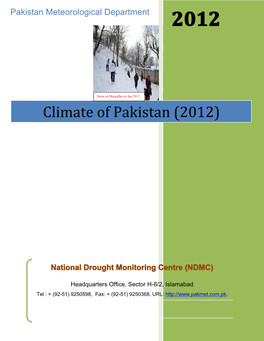 Climate of Pakistan (2012)