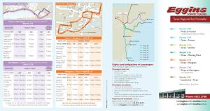 Taree Regional Bus Timetable