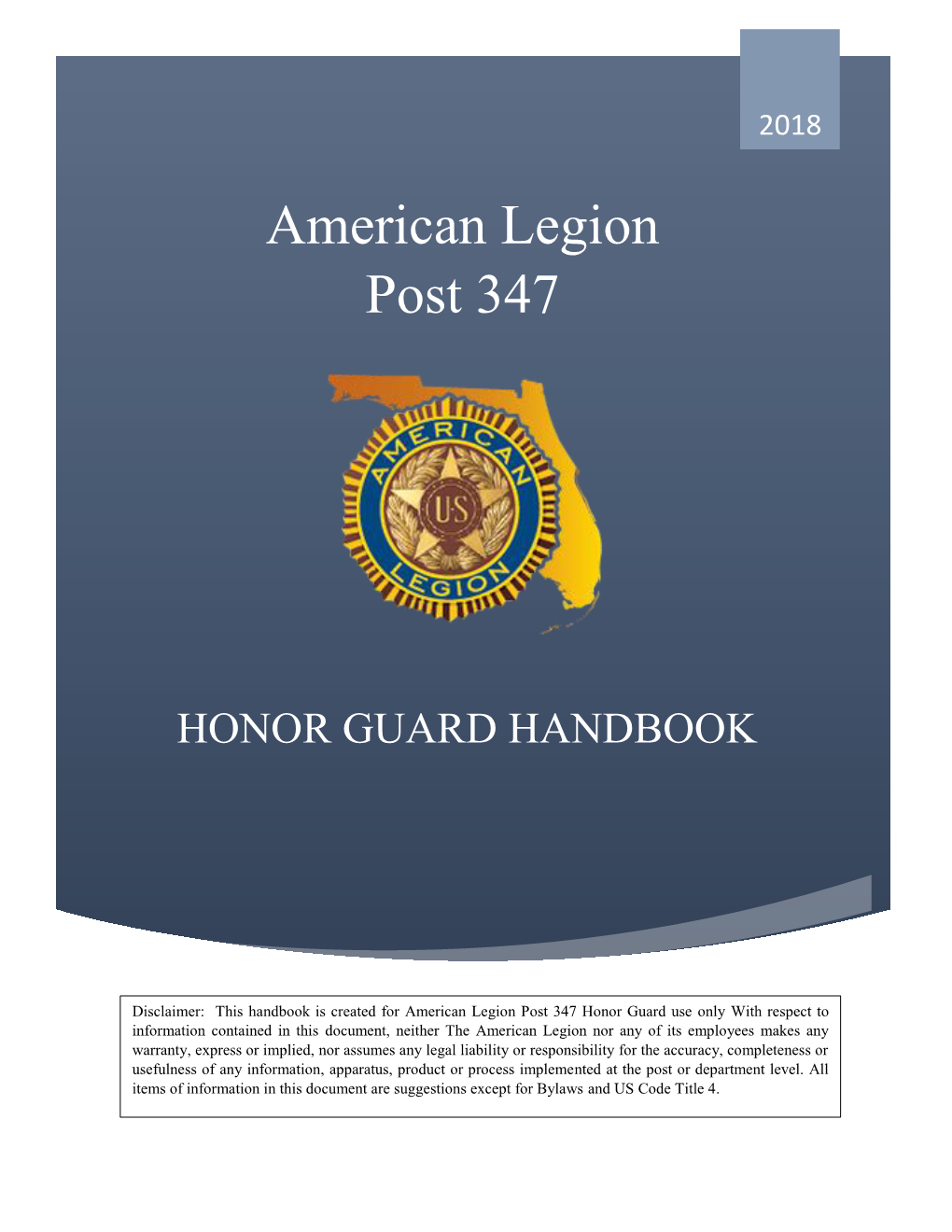 Honor Guard Handbook