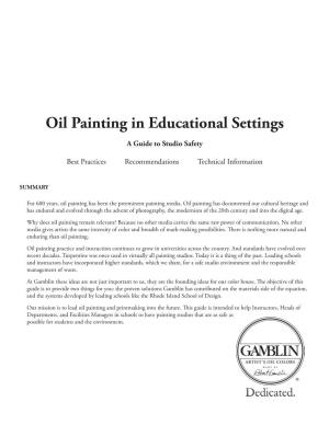 Oil Painting in Educational Settings