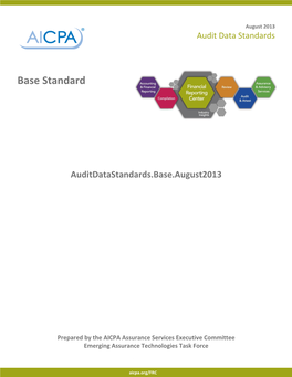 Audit Data Standards