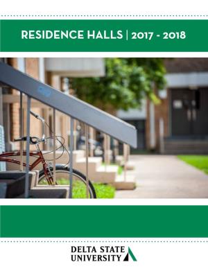 RESIDENCE HALLS | 2017 - 2018 BRUMBY- CASTLE HALL Women’S Residence