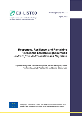 Responses, Resilience, and Remaining Risks in the Eastern Neighbourhood Evidence from Radicalization and Migration