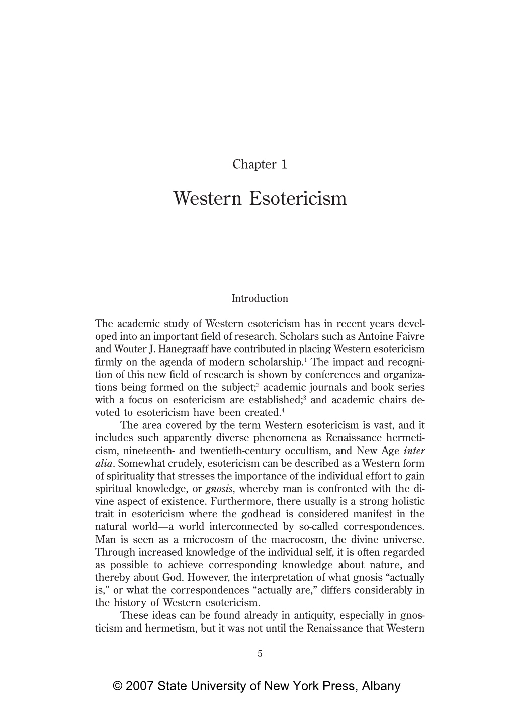 Western Esotericism