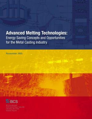 ITP Metal Casting: Advanced Melting Technologies