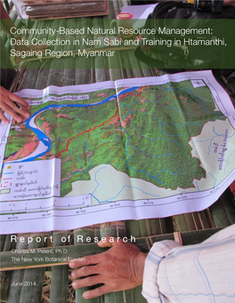 Data Collection in Nam Sabi and Training in Htamanthi, Sagaing Region, Myanmar