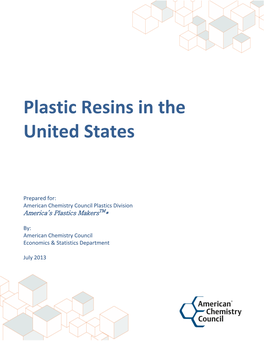 Plastic Resins in the United States
