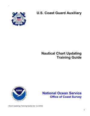 U.S. Coast Guard Auxiliary Nautical Chart Updating Training Guide