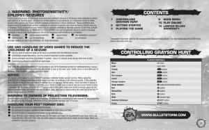 Bulletstorm-Manuals