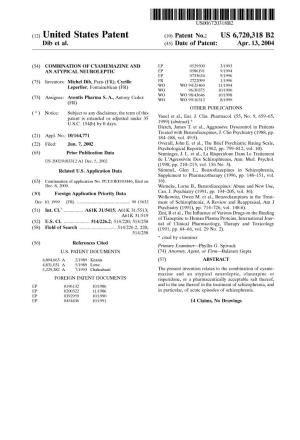 (12) United States Patent (10) Patent No.: US 6,720,318 B2 Dib Et Al