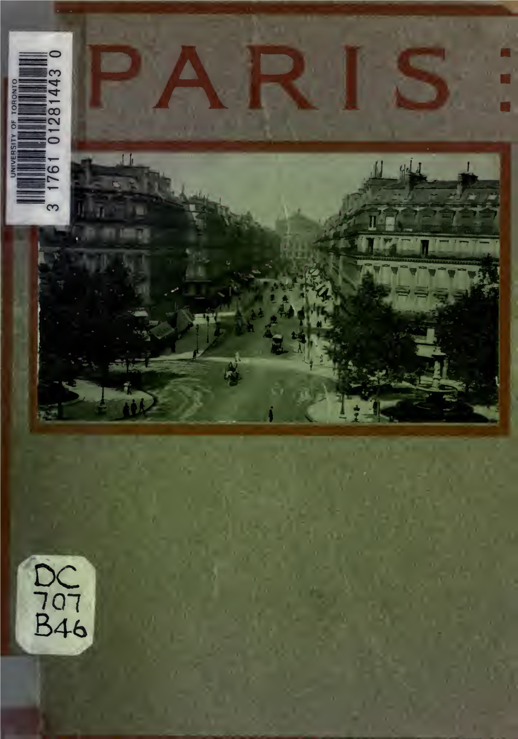 Souvenir of Paris Uniform with This Volume Is Also Issued the Souvenir of London