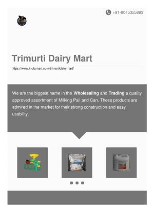 Trimurti Dairy Mart