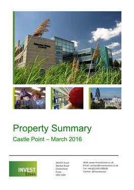 Property Summary Castle Point – March 2016