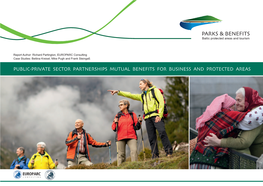 Public-Private Sector Partnerships Mutual Benefits for Business and Protected Areas Contents