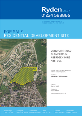 For Sale Residential Development Site