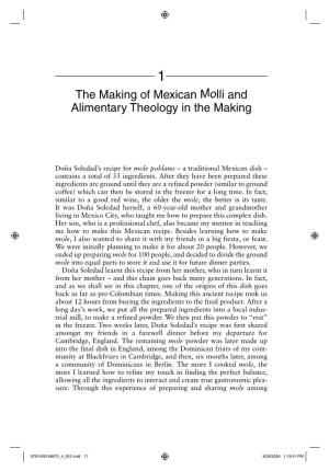 The Making of Mexican Molli and Alimentary Theology in the Making