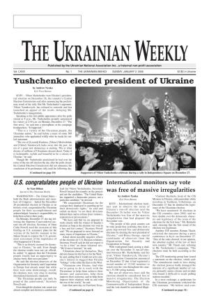 The Ukrainian Weekly 2005, No.1