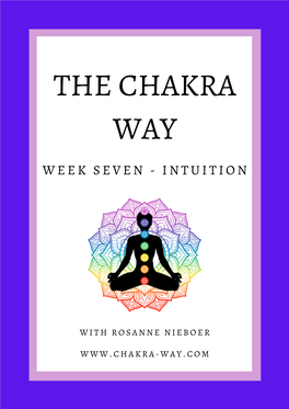 The Chakra Way