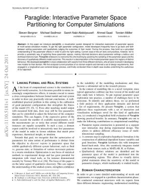 Interactive Parameter Space Partitioning for Computer Simulations