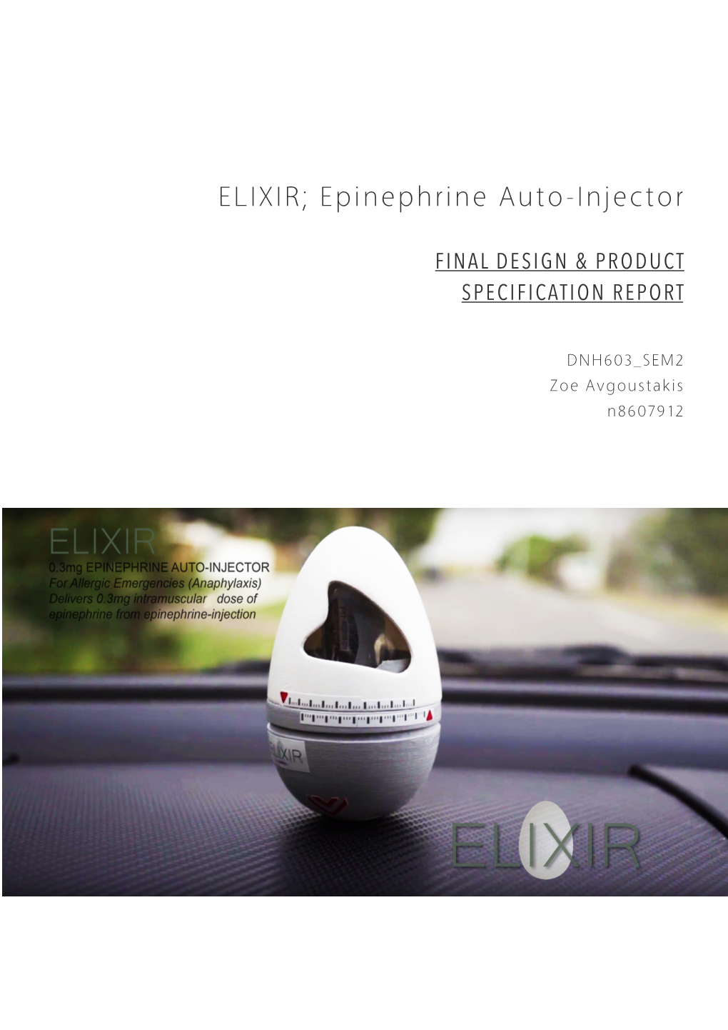 Epinephrine Auto-Injector