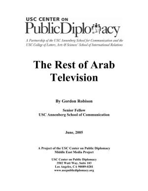 The Rest of Arab Television