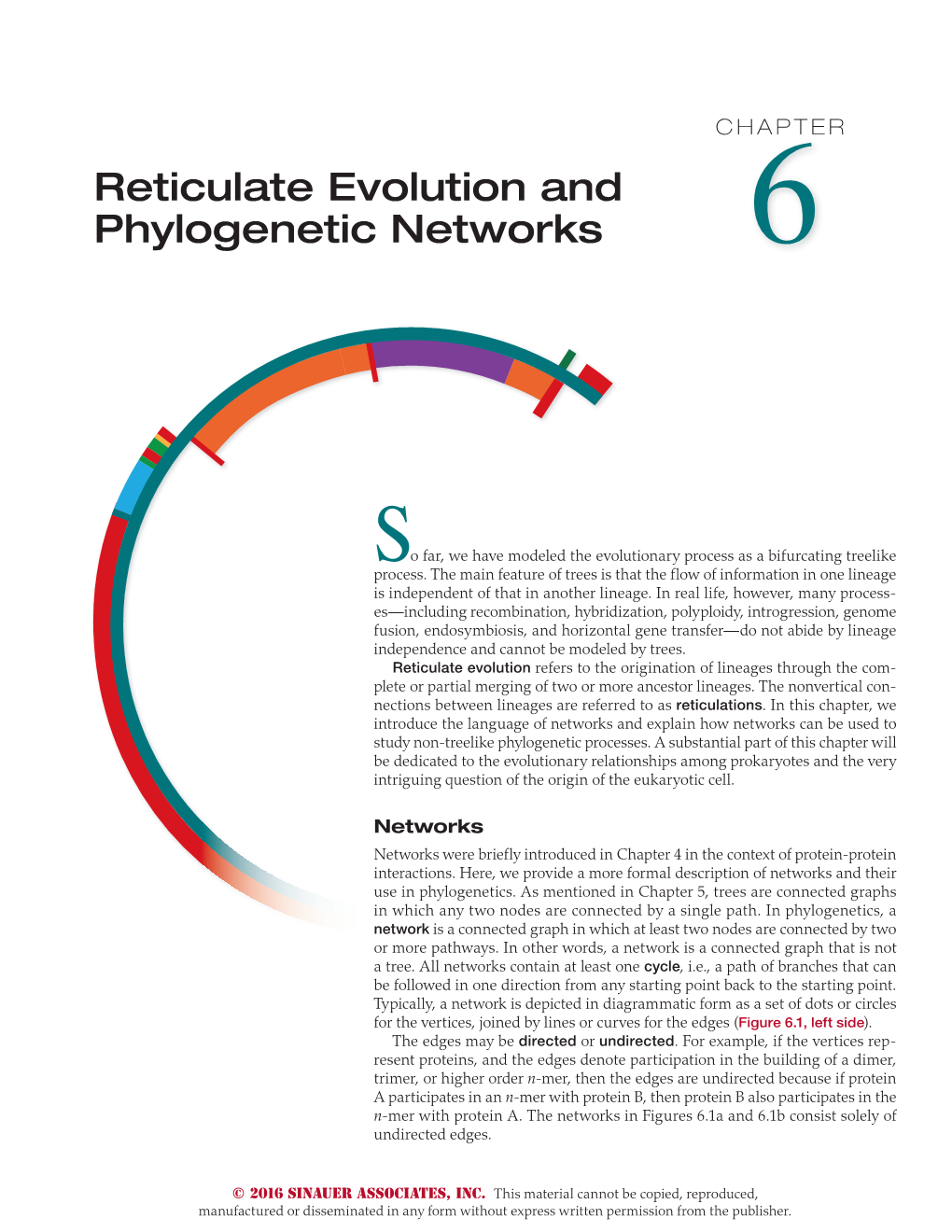 Reticulate Evolution and Phylogenetic Networks 6