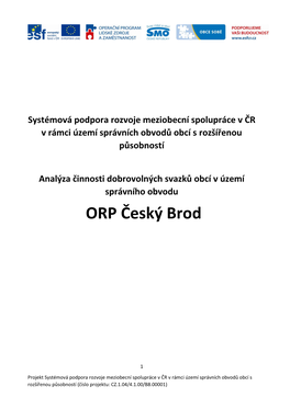 ORP Český Brod