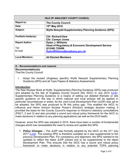 Supplementary Planning Guidance for Wylfa Newydd PDF 5 MB