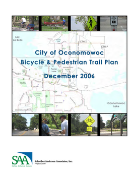 City of Oconomowoc Bicycle & Pedestrian Trail Plan December 2006