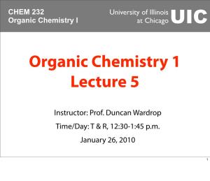 Chem 232 Lecture 5