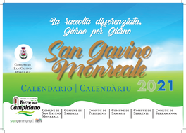 Calendario Rsu San Gavino Monreale