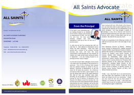 Saints Advocate Advocate Vol 6 No 6 July 2015