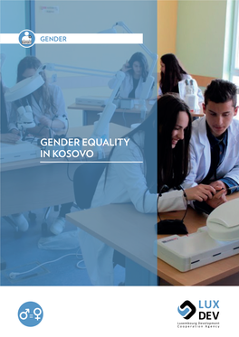 Gender Equality in Kosovo Gender Equality in Kosovo