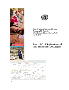 Status of Civil Registration and Vital Statistics: ESCWA Region