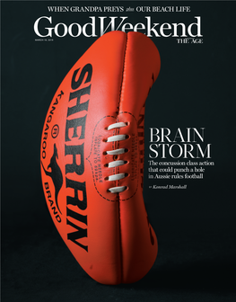 BRAIN STORM the Concussion Class Action That Could Punch a Hole in Aussie Rules Football