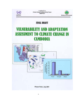 Vulnerability and Adaptation Assessment to Climate Change in Cambodia