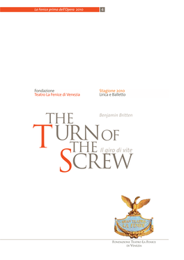 Stagione 2010 TURN of the SCREW