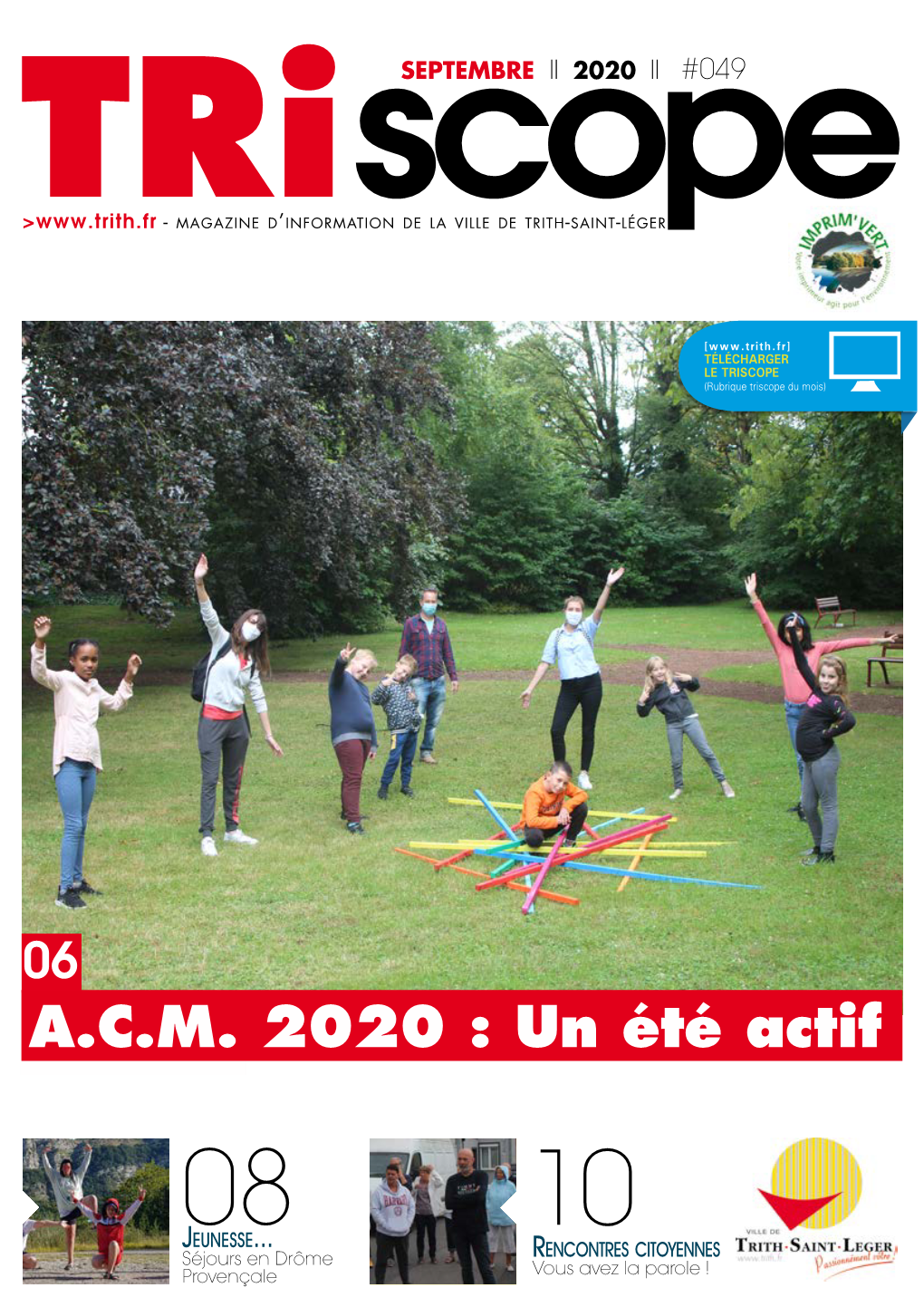 A.C.M. 2020 : Un Été Actif