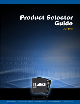 Product Selector Guide July 2011