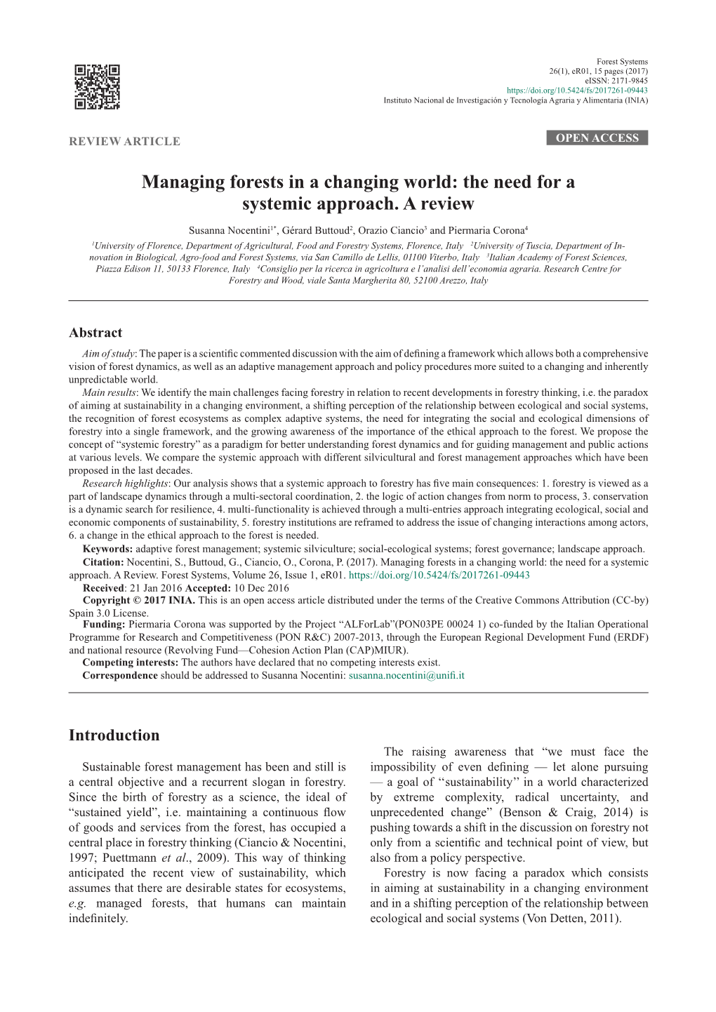 Forest Systems Managing Forests.Pdf