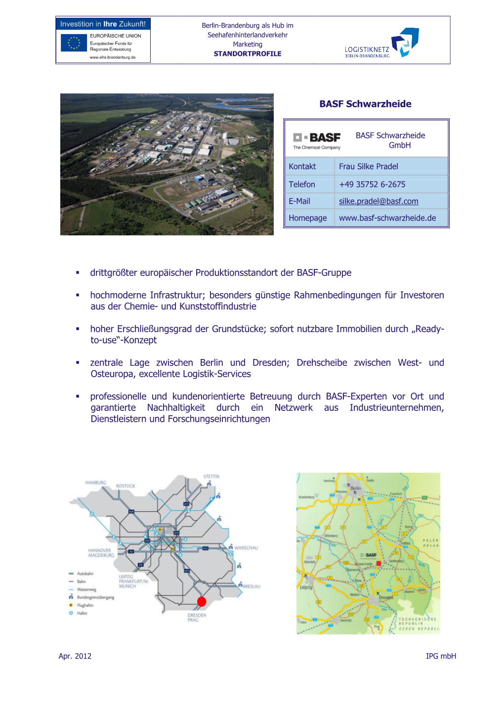 BASF Schwarzheide Drittgrößter